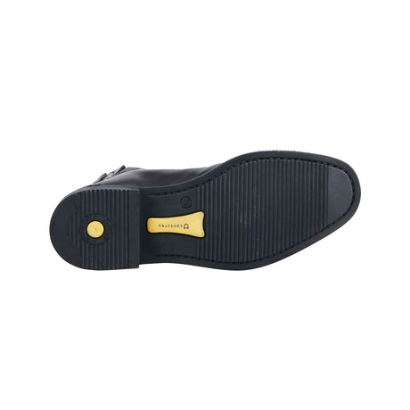 Equestro Unisex Ankle Boots With Laces #colour_black