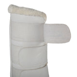 Acavallo Hind Brushing Boots Faux Sheepskin & Triple Hook-And-Loop Closure